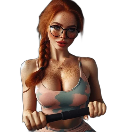 dress, jewelry, staff, robot transparent PNG cut-out