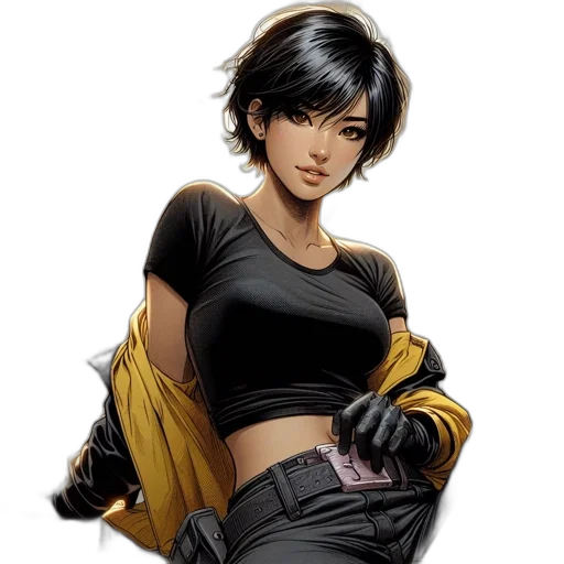 comic book art, concept art, fantasy art, photorealistic transparent PNG cut-out