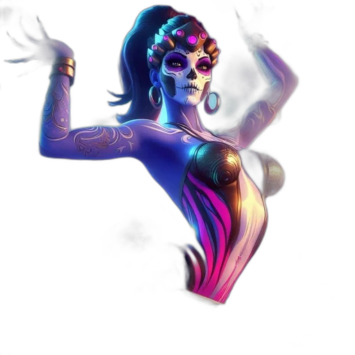 jewelry, dress, mask, concept art transparent PNG cut-out