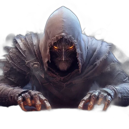 mask, creature, face, jacket transparent PNG cut-out