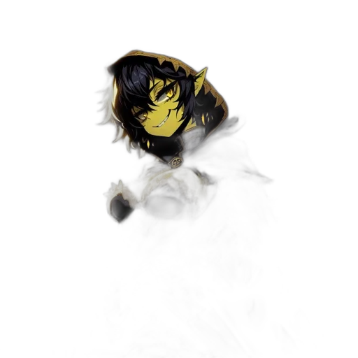 hair, mask, creature, face transparent PNG cut-out