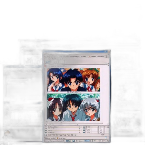 anime, 3d render, pixel art, concept art transparent PNG cut-out