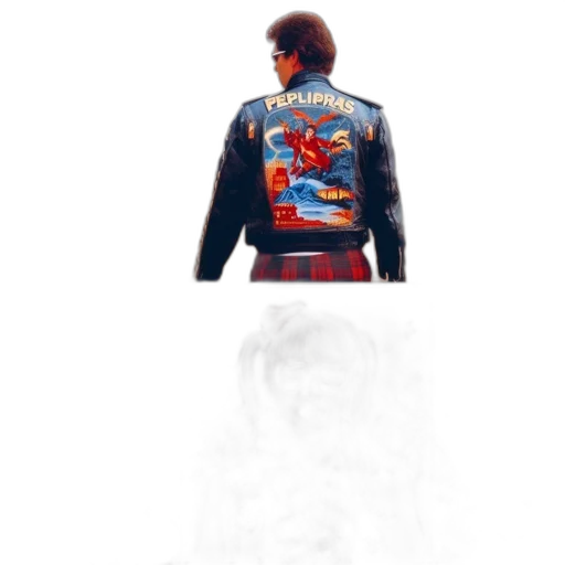 jacket, hair, weapon, concept art transparent PNG cut-out