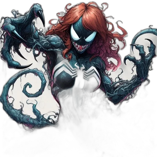 creature, comic book art, concept art, fantasy art transparent PNG cut-out