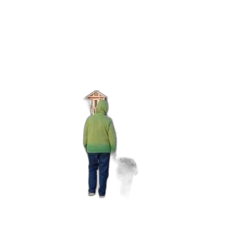 hat, jacket, mask, creature transparent PNG cut-out