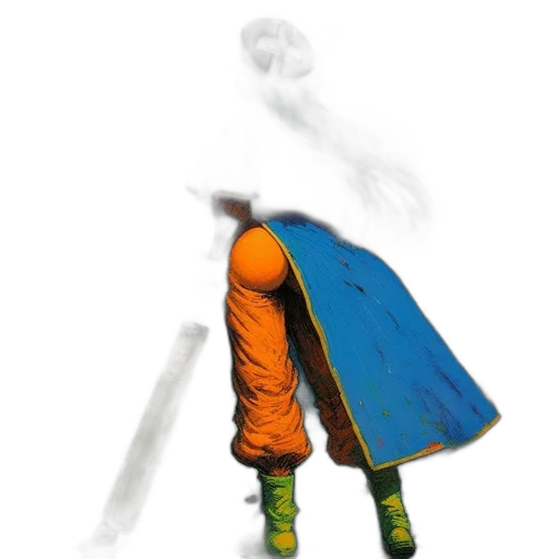 mask, sword, staff, weapon transparent PNG cut-out