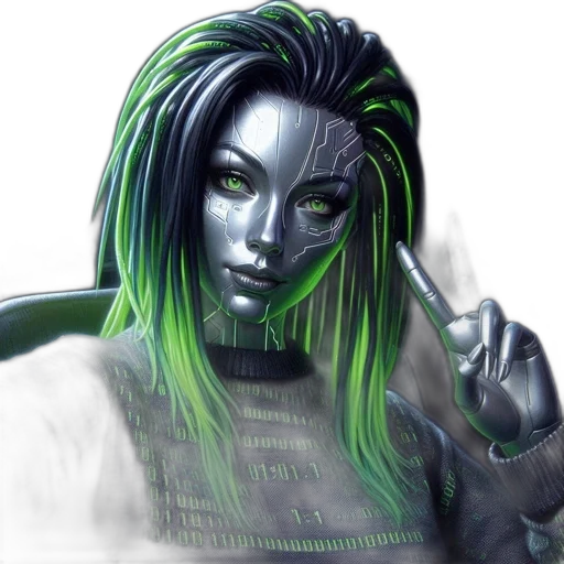 robot, mask, face, cyberpunk transparent PNG cut-out