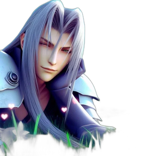 face, fantasy art, concept art, 3d render transparent PNG cut-out