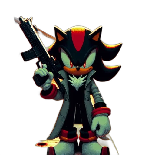 weapon, staff, mask, jacket transparent PNG cut-out