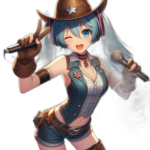 weapon, staff, hat, robot transparent PNG cut-out