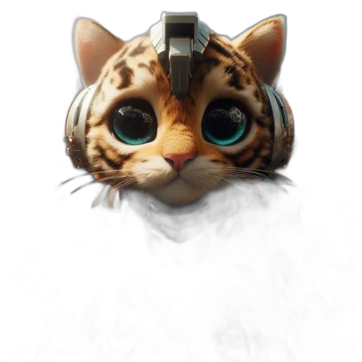 robot, animal, face, staff transparent PNG cut-out