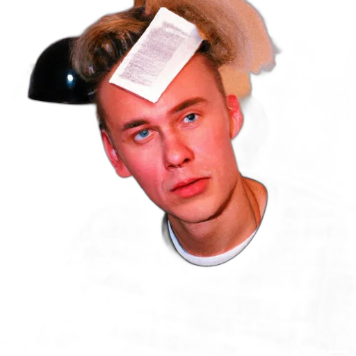 hat, mask, face, hair transparent PNG cut-out