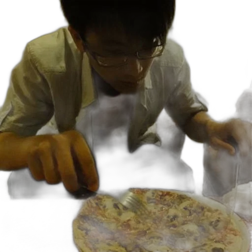 food, staff, weapon, face transparent PNG cut-out