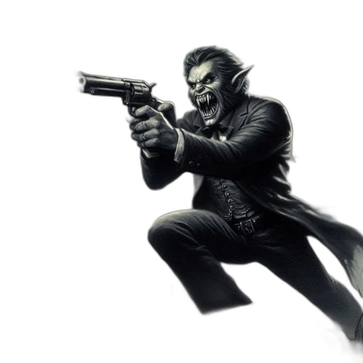 weapon, concept art, comic book art, photorealistic transparent PNG cut-out