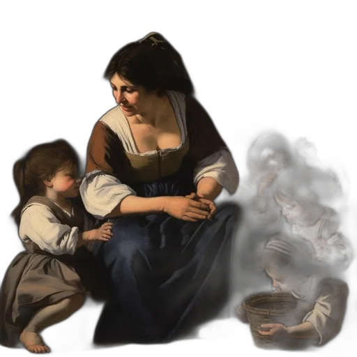 oil painting, photorealistic, concept art, fantasy art transparent PNG cut-out