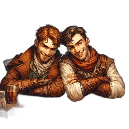 jacket, staff, pixel art, concept art transparent PNG cut-out
