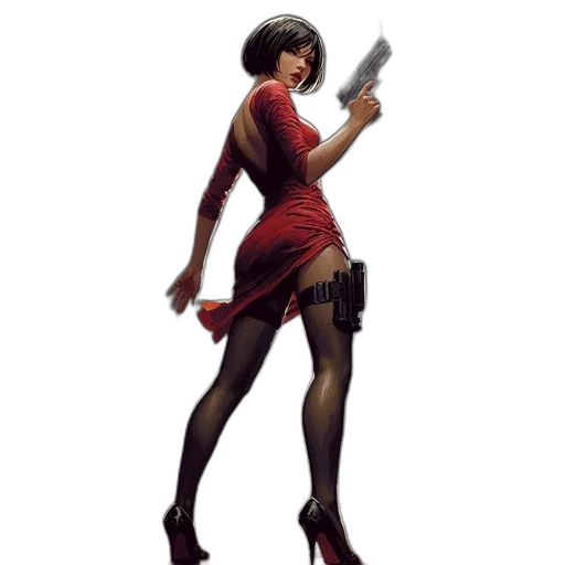 weapon, dress, staff, concept art transparent PNG cut-out