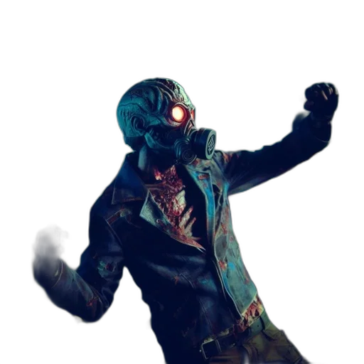 mask, robot, creature, staff transparent PNG cut-out