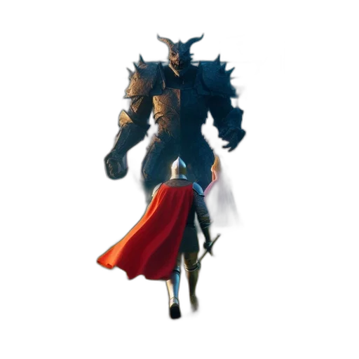 dragon, sword, staff, crown transparent PNG cut-out