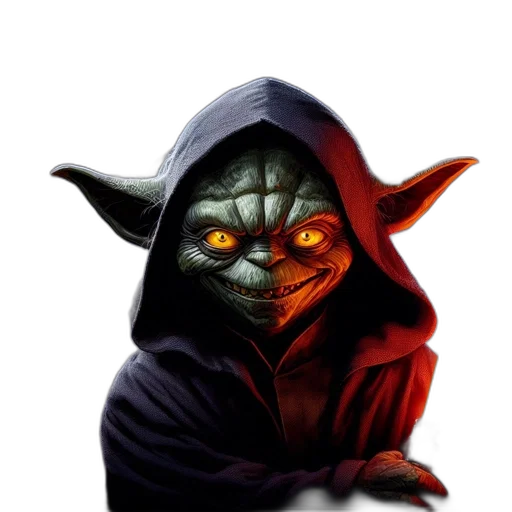 mask, staff, face, creature transparent PNG cut-out