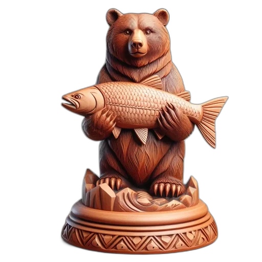 3d render, photorealistic, artfully, carved transparent PNG cut-out