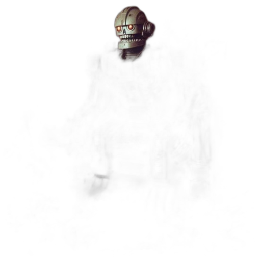 robot, mask, staff, face transparent PNG cut-out