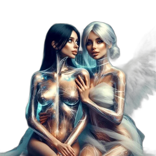fantasy art, concept art, comic book art, photorealistic transparent PNG cut-out