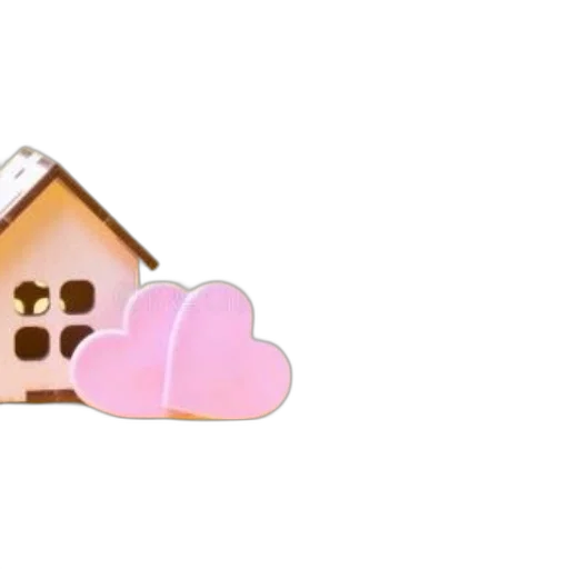 furniture, building, 3d render, vaporwave transparent PNG cut-out