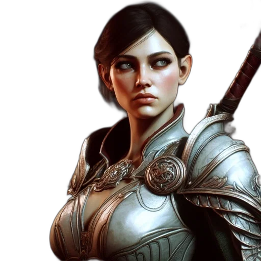 sword, fantasy art, concept art, photorealistic transparent PNG cut-out