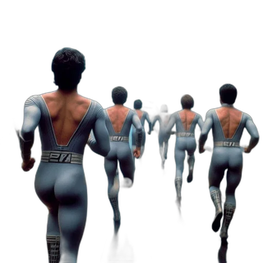 concept art, 3d render, comic book art, pixel art transparent PNG cut-out