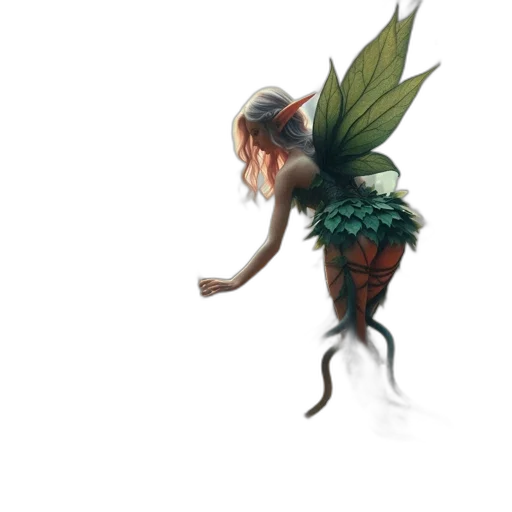 creature, dragon, hair, animal transparent PNG cut-out