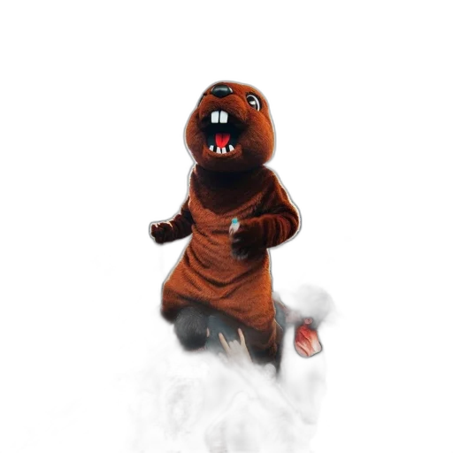 creature, animal, mask, staff transparent PNG cut-out