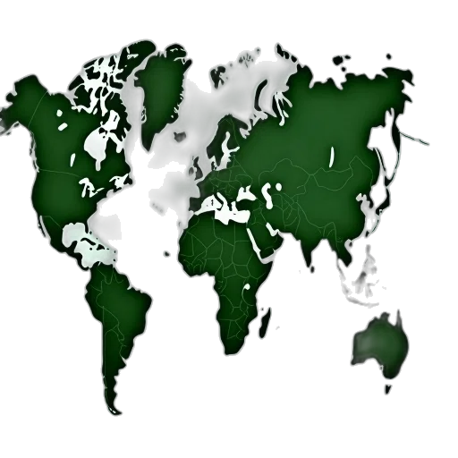 staff, 3d render, green, oceania transparent PNG cut-out