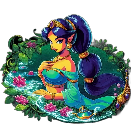 crown, jewelry, dress, fantasy art transparent PNG cut-out