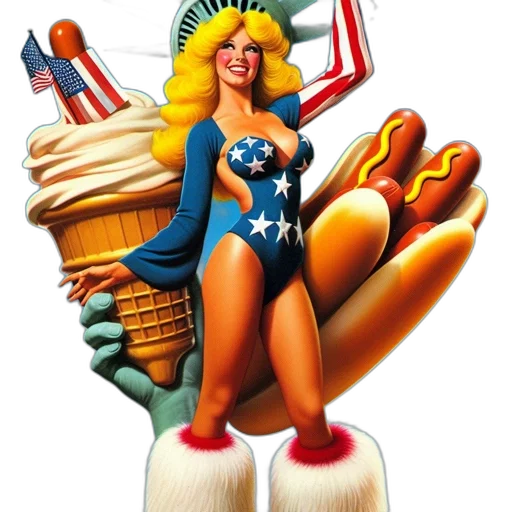 comic book art, concept art, cartoon, woman transparent PNG cut-out