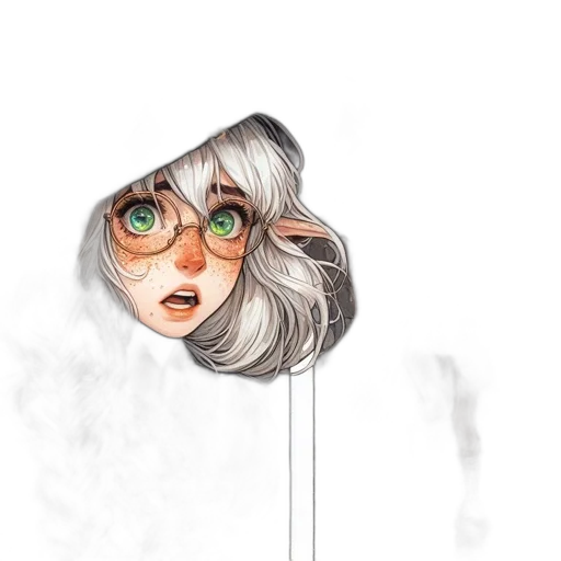 mask, face, umbrella, staff transparent PNG cut-out