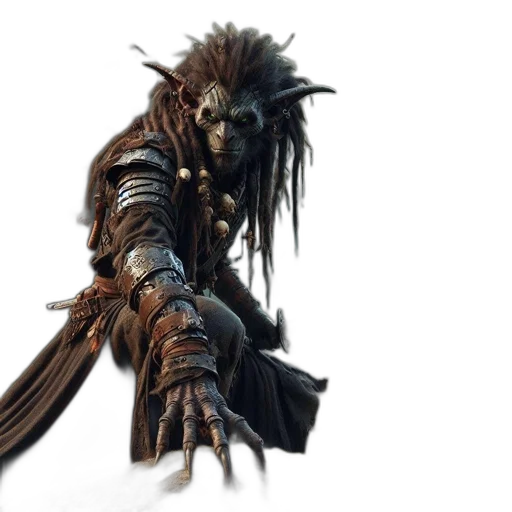 staff, hair, weapon, mask transparent PNG cut-out