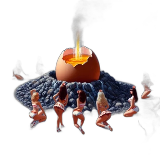 food, concept art, 3d render, fantasy art transparent PNG cut-out