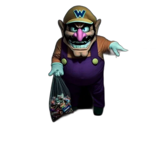 mask, creature, weapon, staff transparent PNG cut-out