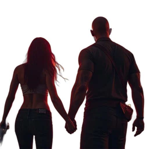 concept art, fire, infamous, side transparent PNG cut-out