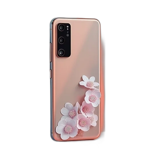 flower, 3d render, meifu, smartphone transparent PNG cut-out