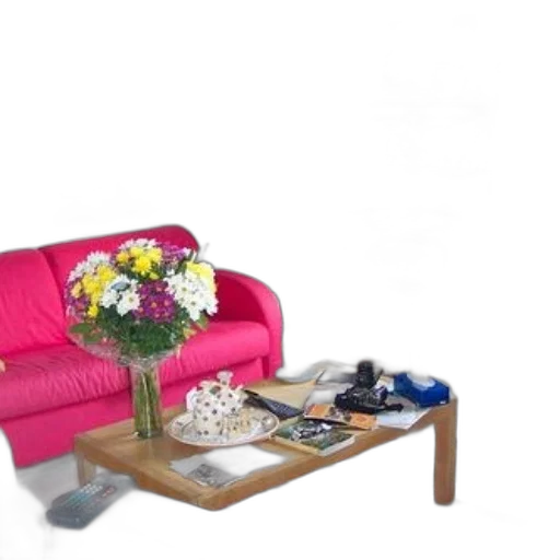 furniture, 3d render, photorealistic, cozy transparent PNG cut-out