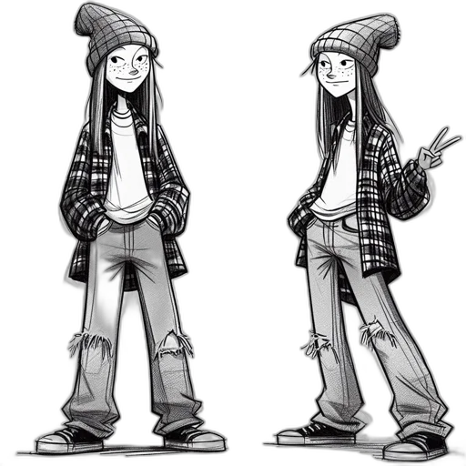 jacket, hat, concept art, cartoon transparent PNG cut-out