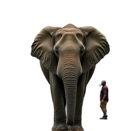 animal, creature, staff, umbrella transparent PNG cut-out