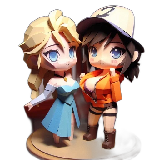 hat, staff, 3d render, concept art transparent PNG cut-out