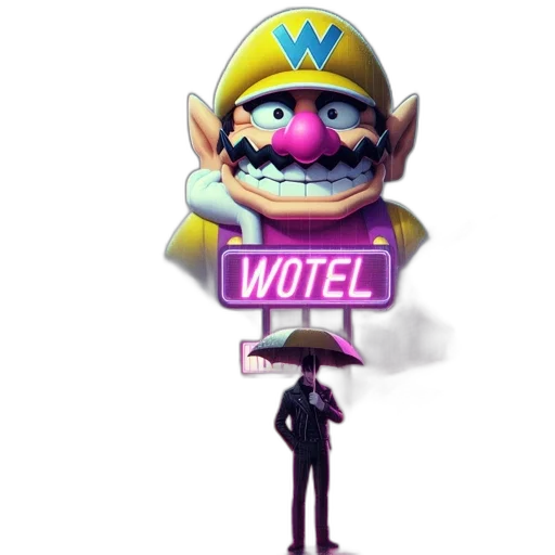 staff, weapon, hat, robot transparent PNG cut-out