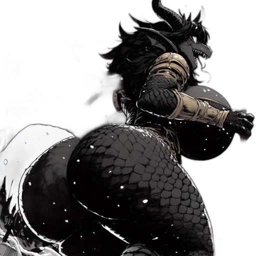 dragon, comic book art, concept art, fantasy art transparent PNG cut-out