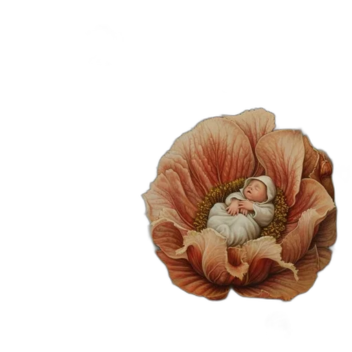 flower, hair, crown, hat transparent PNG cut-out