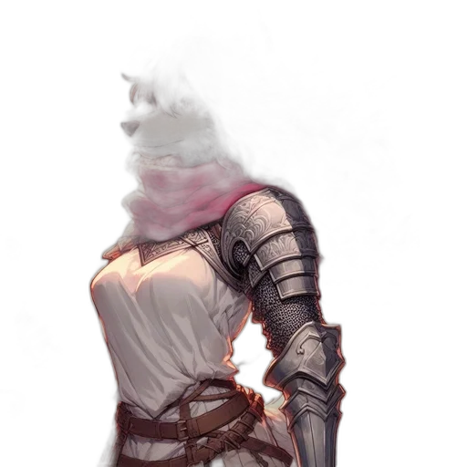 sword, dress, staff, mask transparent PNG cut-out