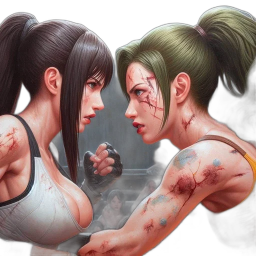 concept art, fantasy art, comic book art, photorealistic transparent PNG cut-out